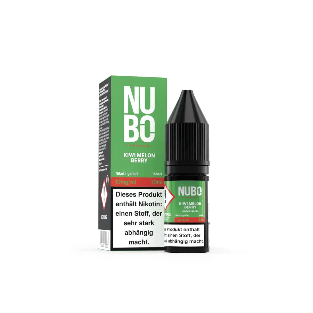Nubo Nikotinsalz Liquid 10ml - Kiwi Melon Berry 20mg