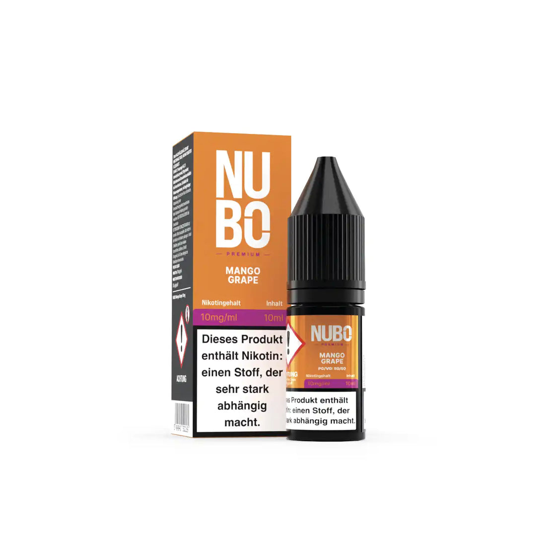 Nubo Nikotinsalz Liquid 10ml - Mango Grape 20mg
