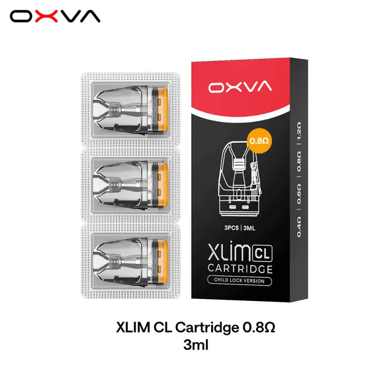 OXVA Xlim Top Fill Pod 3ml - 3 Stück 0,8 Ohm