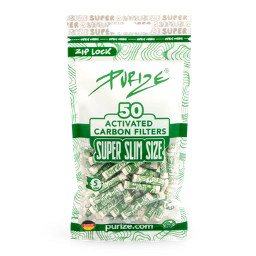 Purize Aktivkohlefilter Super Slim - 50 Stück im Beutel