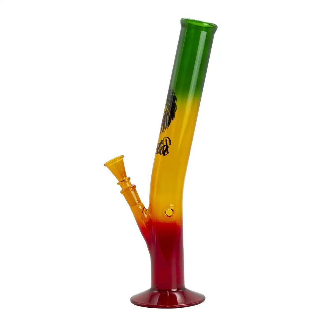 Rasta - Hangover Glas Bong - Ø:40mm - H:33cm - Schliff:14.5mm