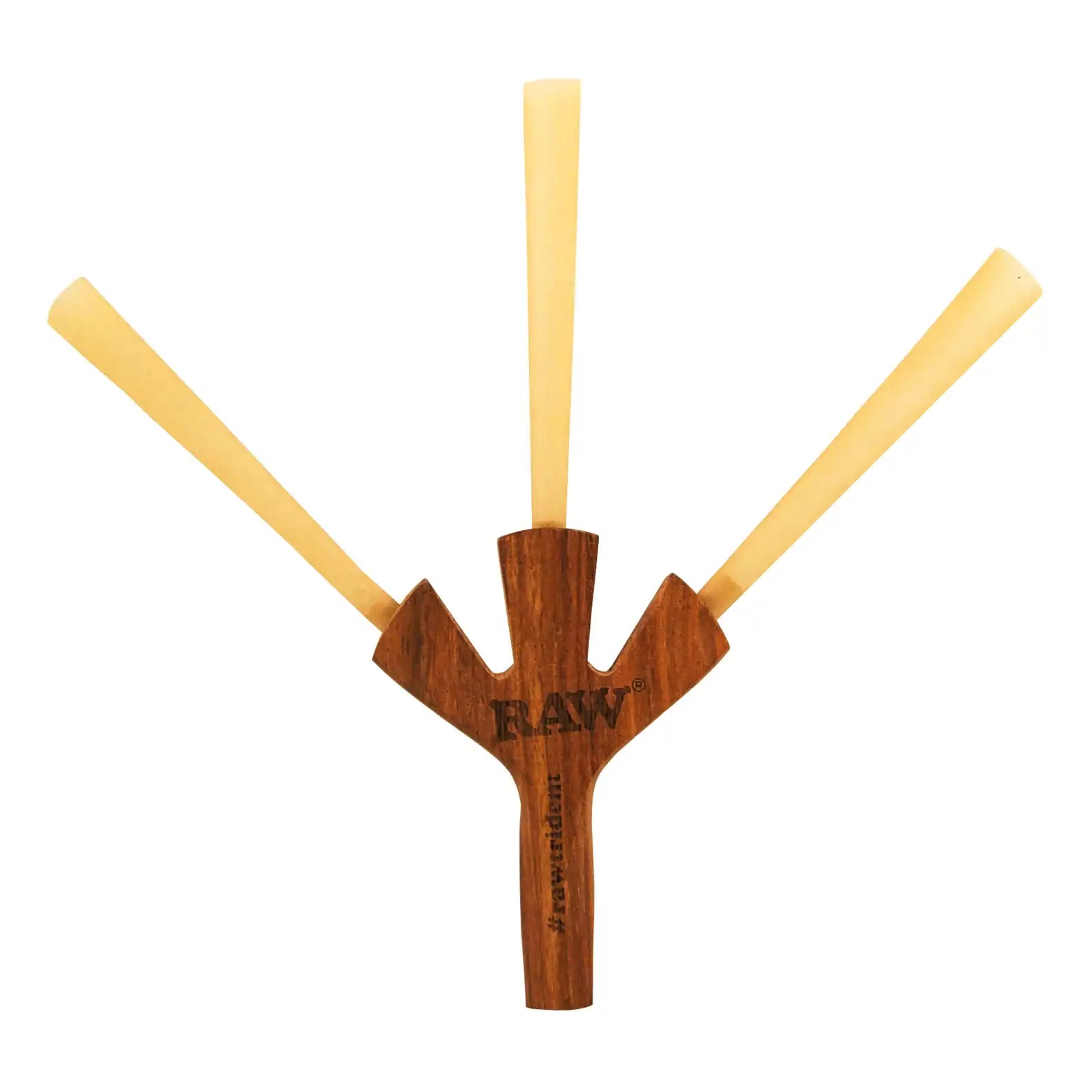 Raw Trident Cig Holder Wooden