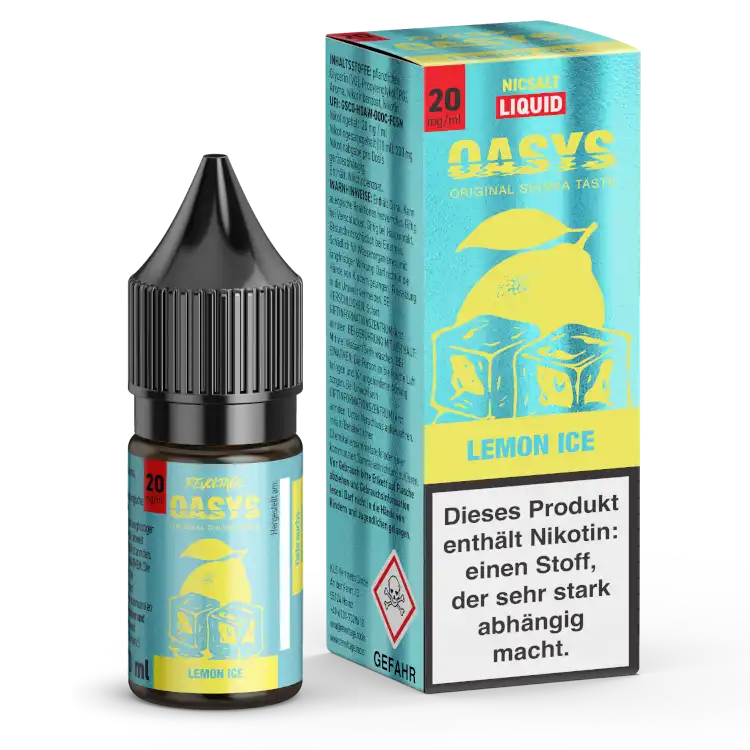 Revoltage - OASYS - Nikotinsalz Liquid 10ml - Lemon Ice 20mg