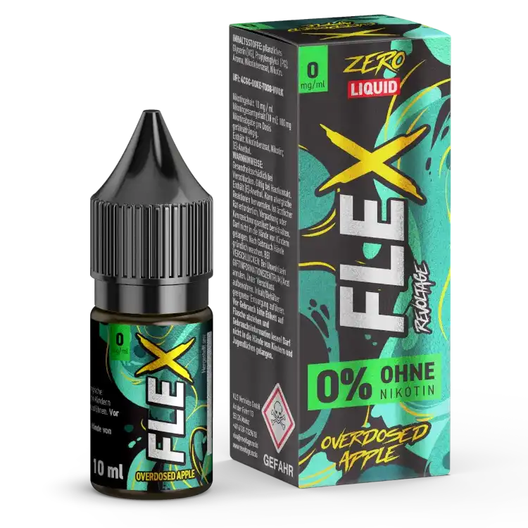 Revoltage Flex Nikotinsalz Liquid 10ml - Apple 0mg