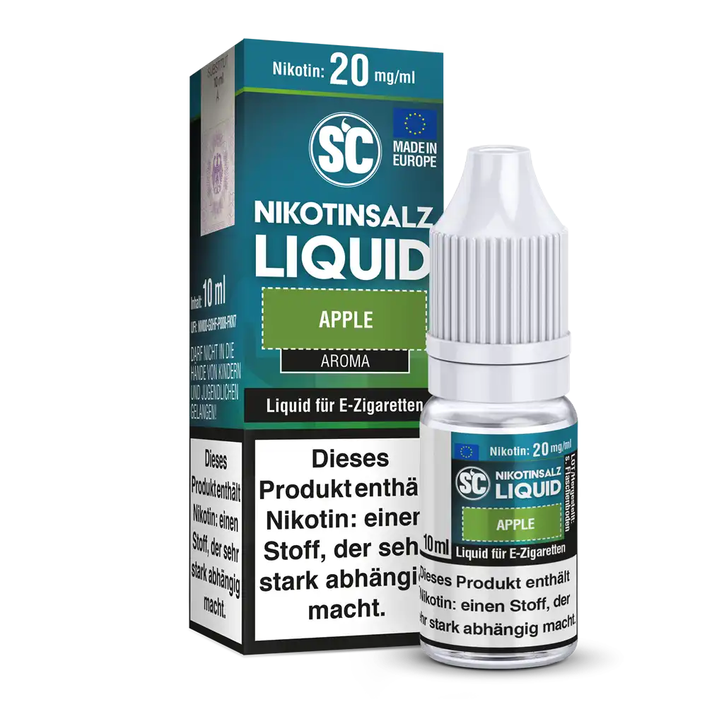 SC Nikotinsalz Liquid 10 ml Apple 20 mg