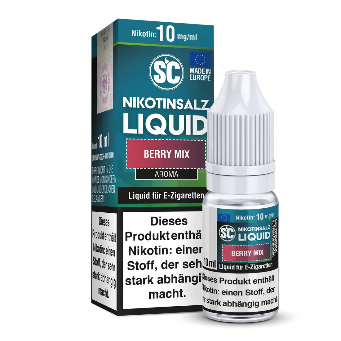 SC Nikotinsalz Liquid 10 ml Berry Mix 20 mg