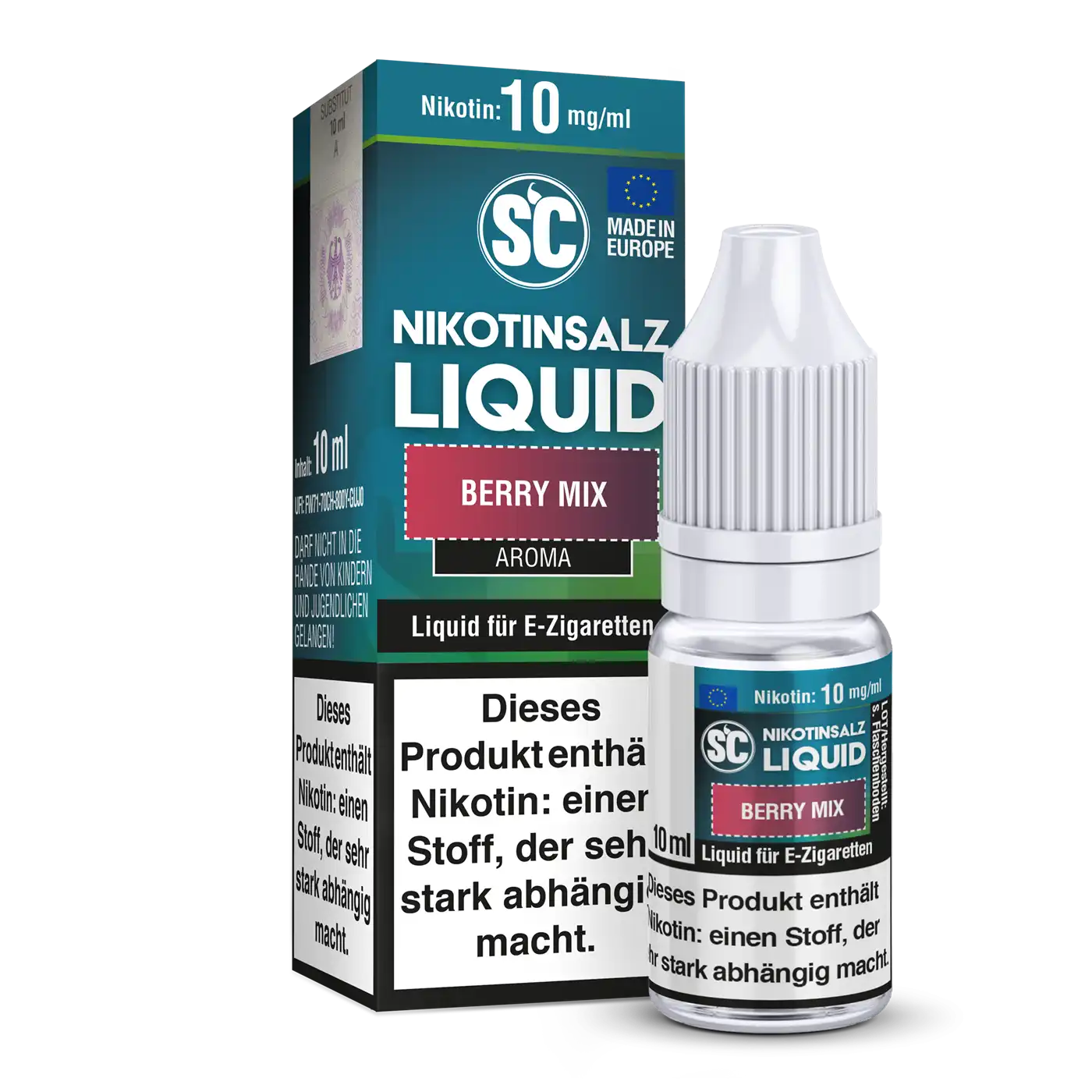 SC Nikotinsalz Liquid 10 ml Berry Mix 10 mg