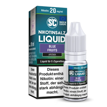 SC Nikotinsalz Liquid 10 ml Blue Fruits 20 mg