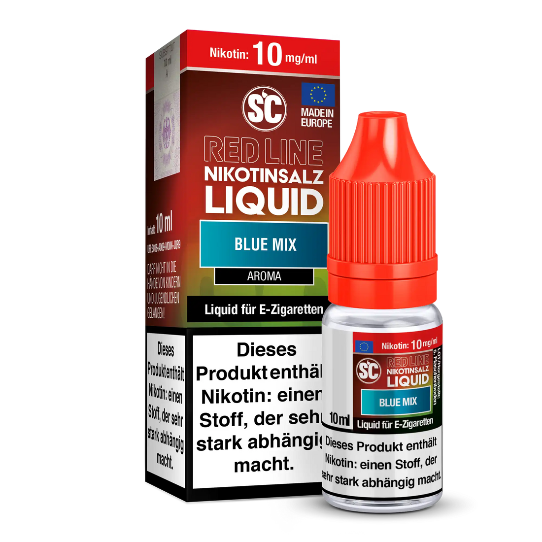 SC Nikotinsalz Liquid 10ml - Blue Mix 20mg