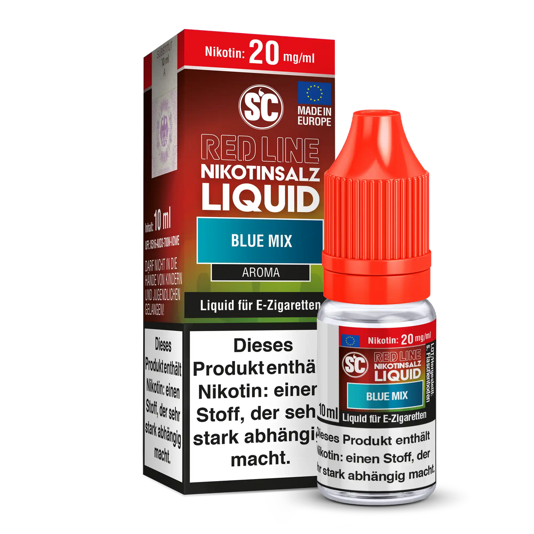 SC Nikotinsalz Liquid 10ml - Blue Mix 20mg