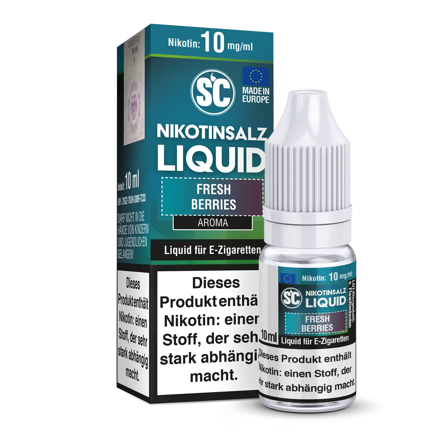 SC Nikotinsalz Liquid 10 ml Fresh Berries 10 mg