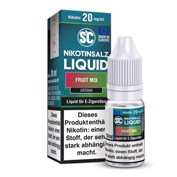 SC Nikotinsalz Liquid 10 ml Fruit Mix 20 mg