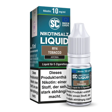 SC Nikotinsalz Liquid 10 ml RY4 Tobacco 10 mg