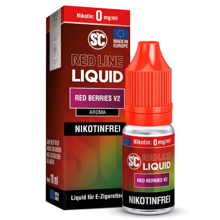 SC Nikotinsalz Liquid 10ml - Red Berries V2 0mg