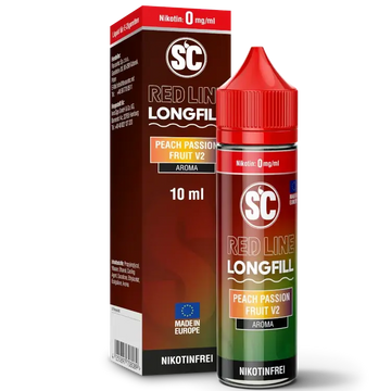 SC Red Line Aroma 10ml - Peach Passion Fruit V2