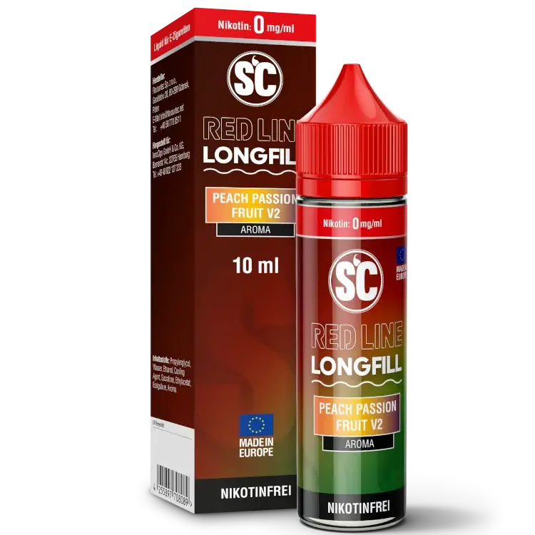 SC Red Line Aroma 10ml - Peach Passion Fruit V2