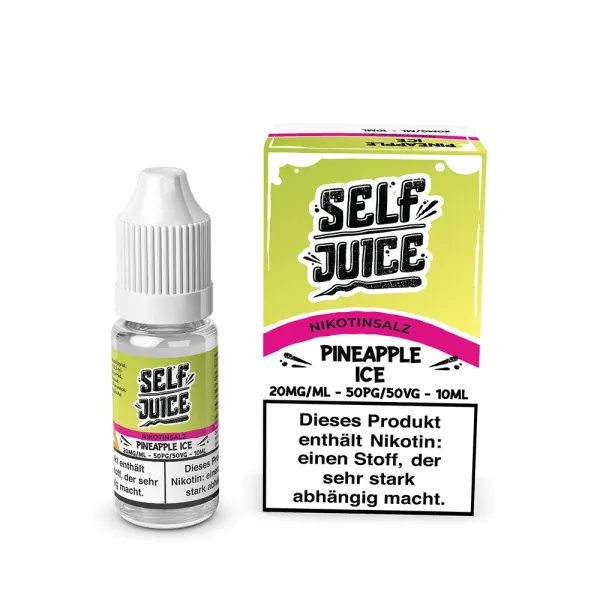 Self Juice Nikotinsalz Liquid 10ml - Pineapple Ice 20mg