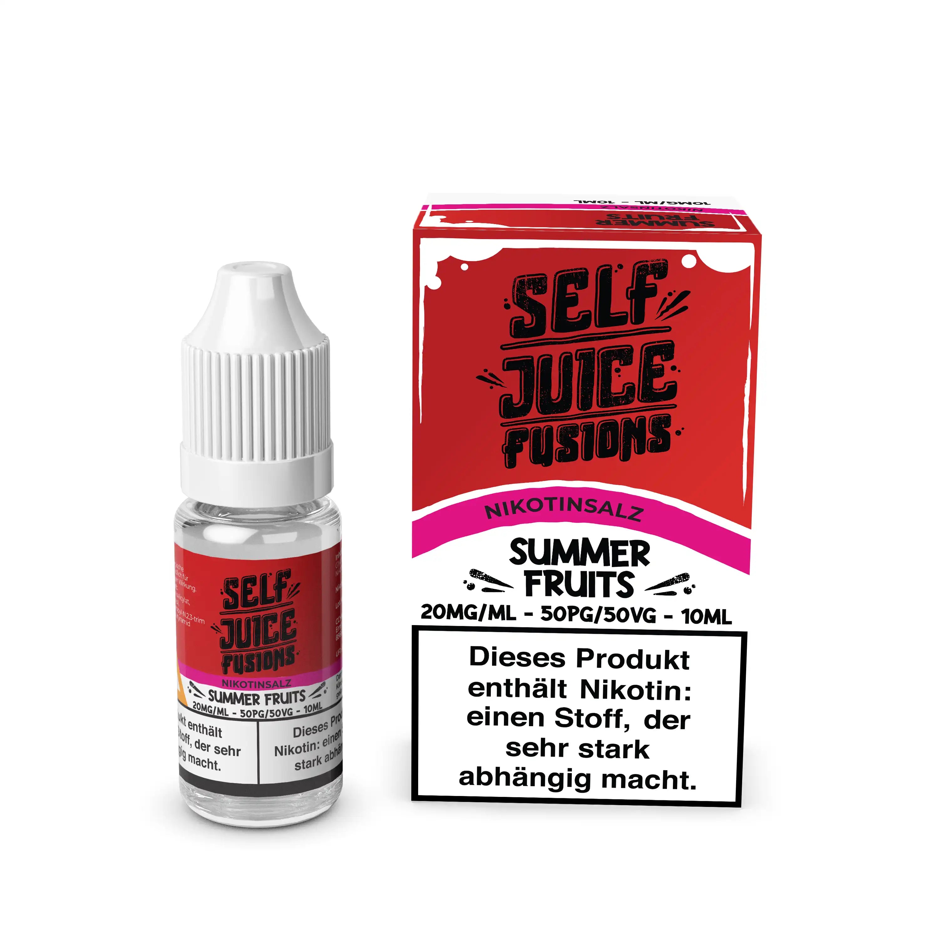 Self Juice Nikotinsalz Liquid 10ml - Summer Fruits 20mg