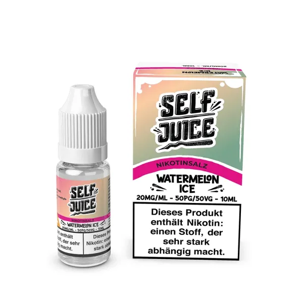 Self Juice Nikotinsalz Liquid 10ml - Watermelon Ice 20mg