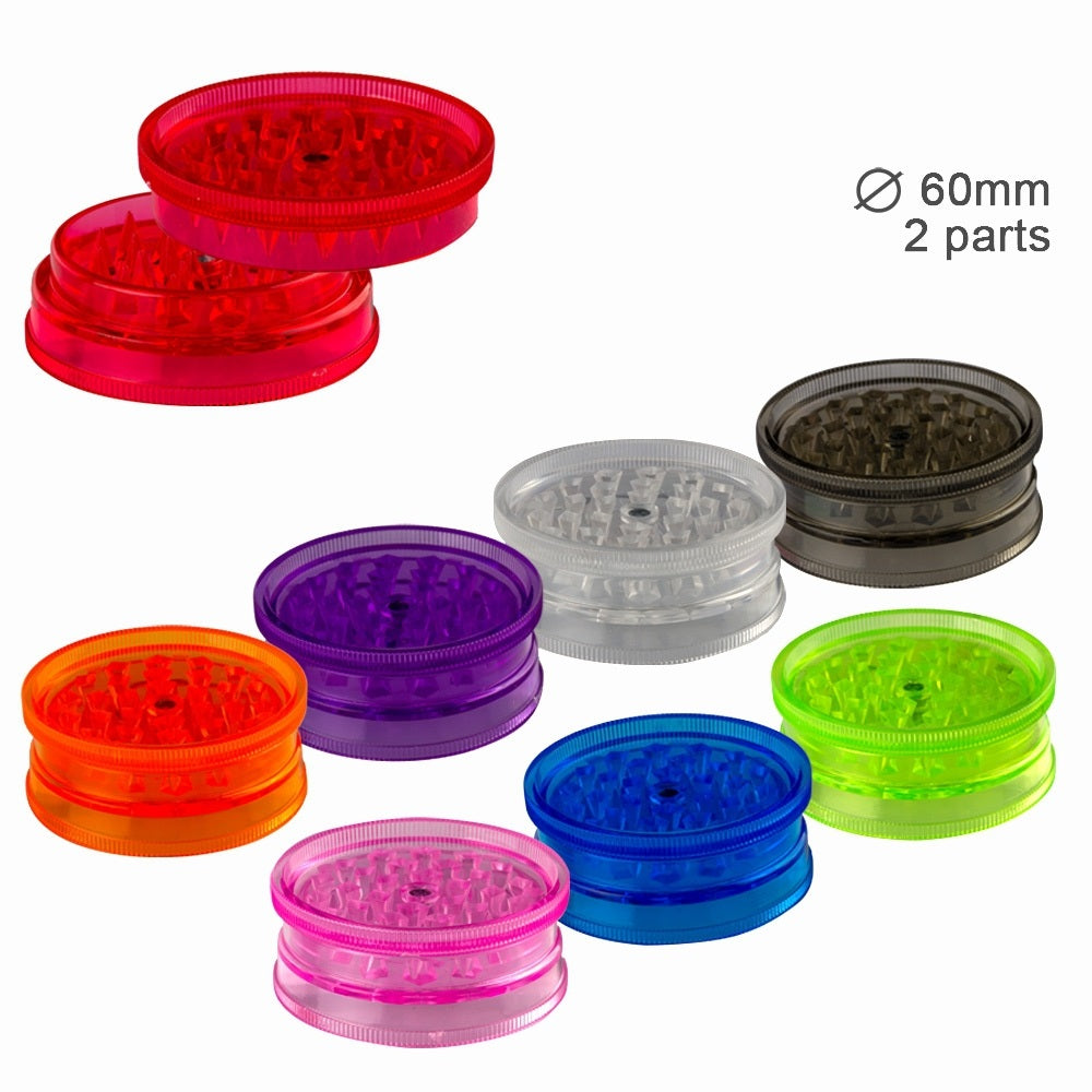 Shisha Revolution Plastik Grinder 2-teilig