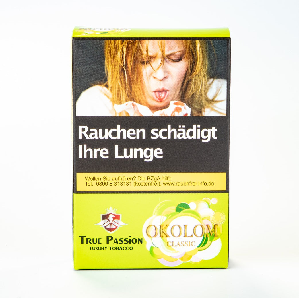Shisha Tabak True Passion 20g Okolom Classic