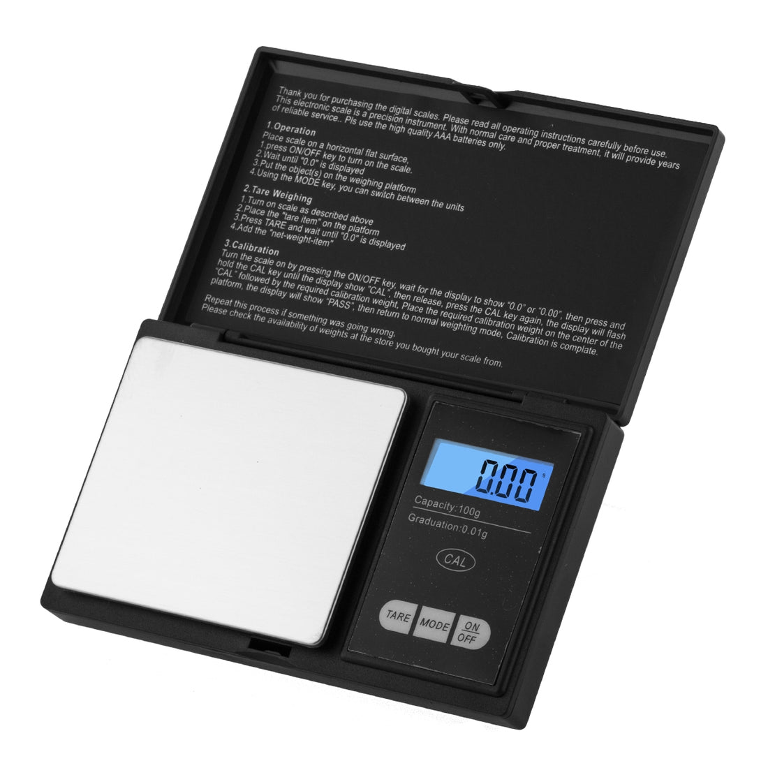 USA Weight Atlanta digitale Waage 100g 