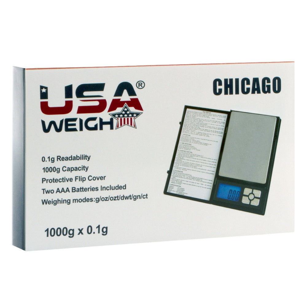 USA Weight Chicago digital Waage 1000g x 0.1g