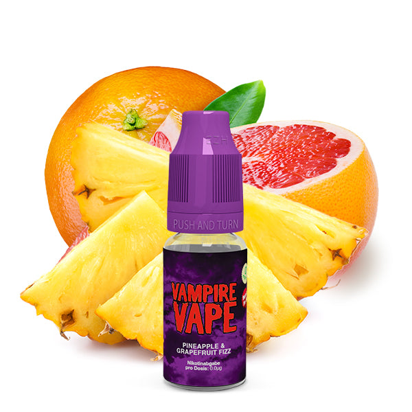 Vampire Vape Liquid 10 ml Pineapple Grapefruit Fizz