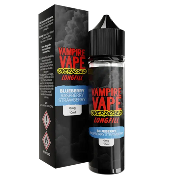 Vampire Vape Overdosed Aroma - Blueberry Raspberry Strawberry 10ml