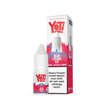 Yeti Nikotinsalz Liquid 10ml - Blue Lychee Ice 20mg