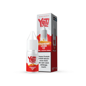 Yeti Nikotinsalz Liquid 10ml - Strawberry Lemon Ice 20mg